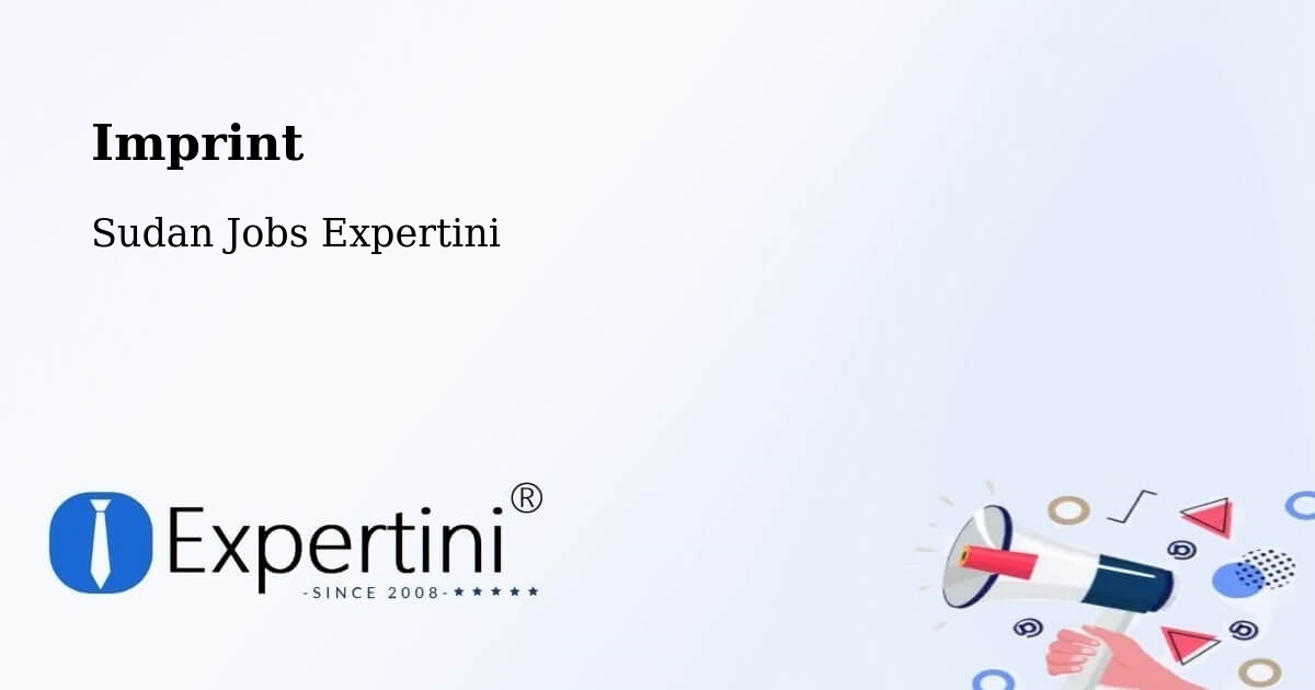Imprint – El Bauga - Sudan Jobs Expertini